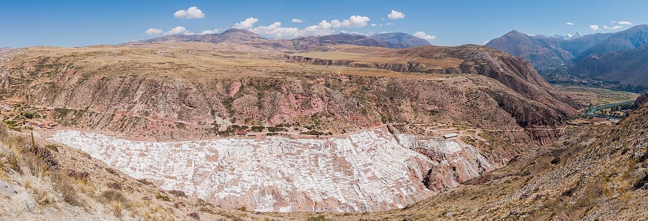 The Maras salt pans, Sacred Valley, Peru