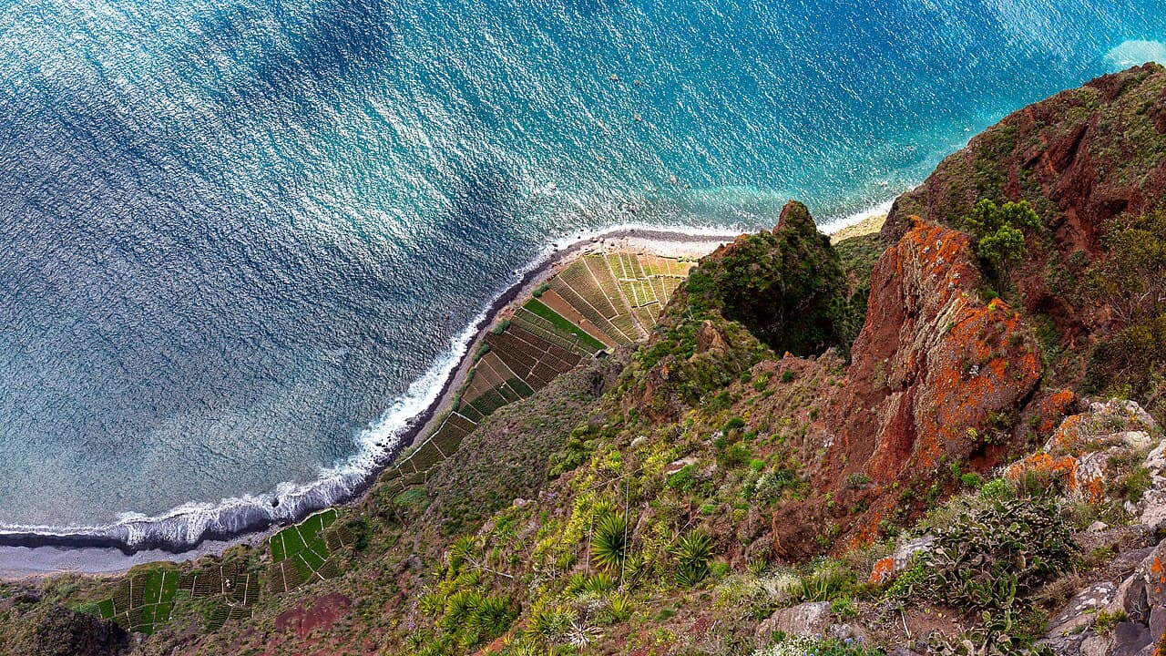 The Cabo Girão skywalk, Madeira