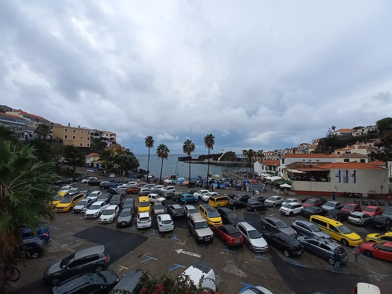 The fishing harbour of Câmara de Lobos, Madeira