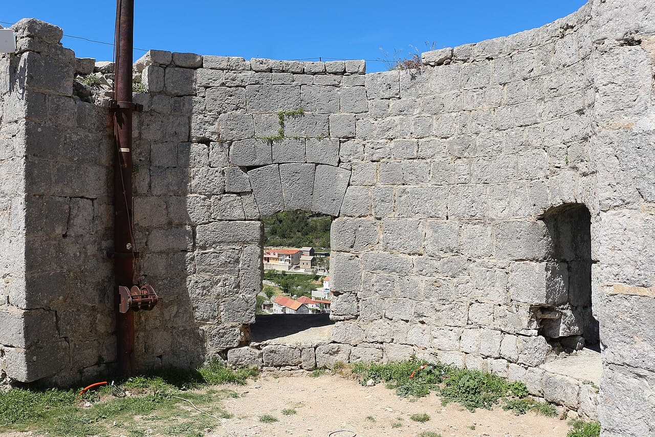 Klis Fortress above Split