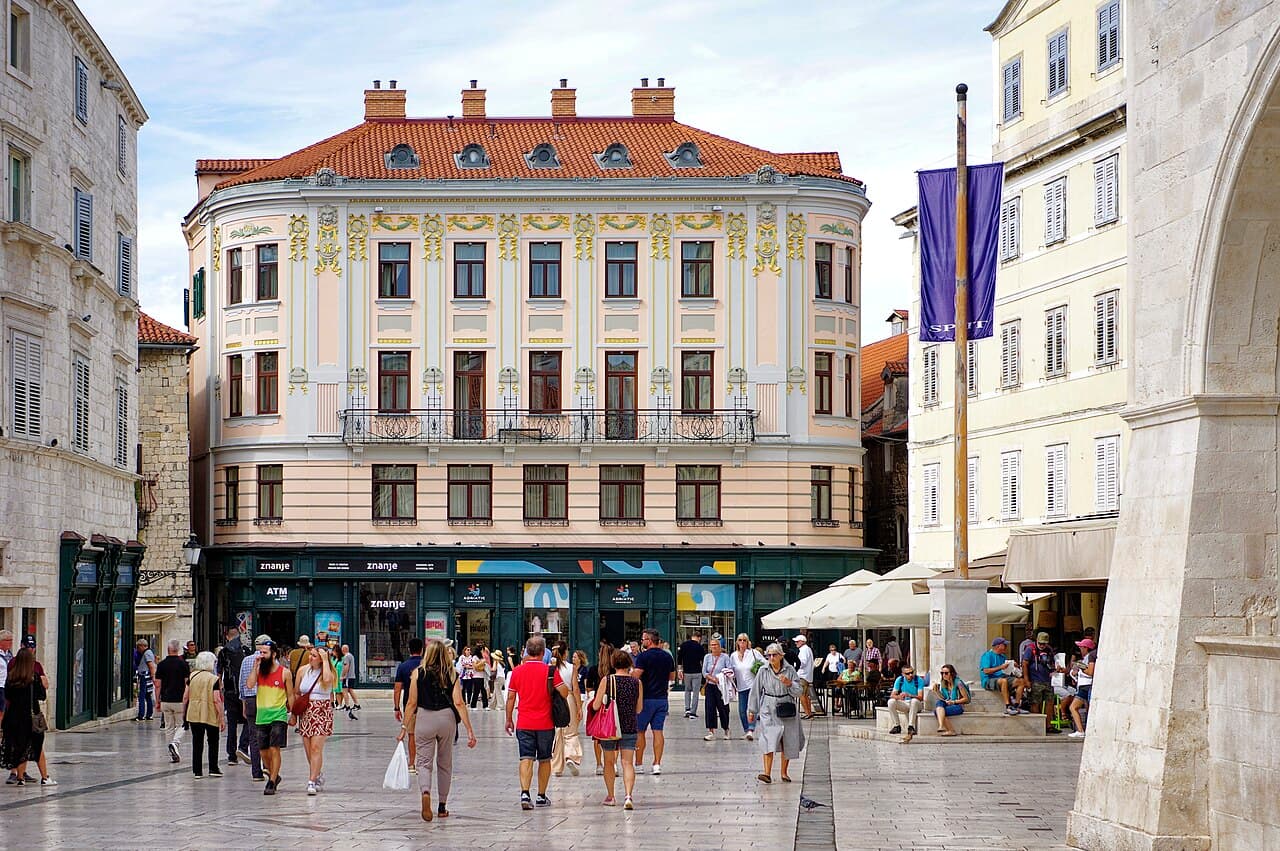 The Pjaca square, Split