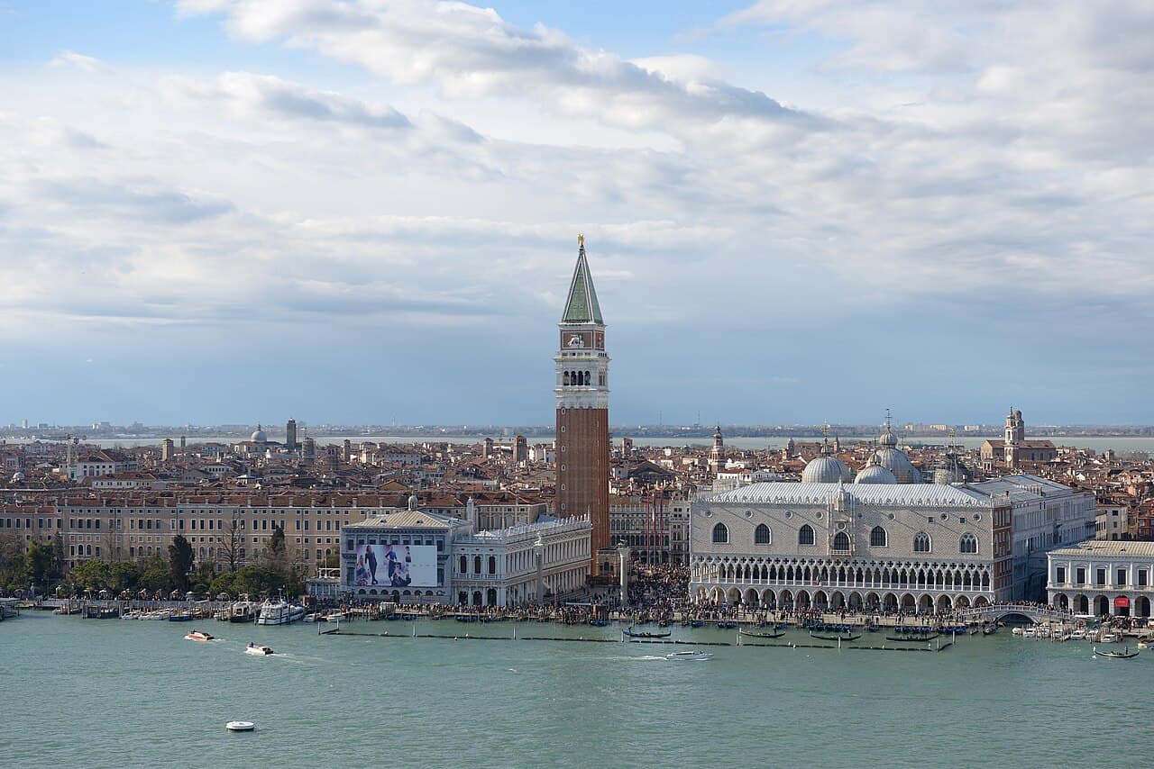 Piazza San Marco and its bell tower, Venice