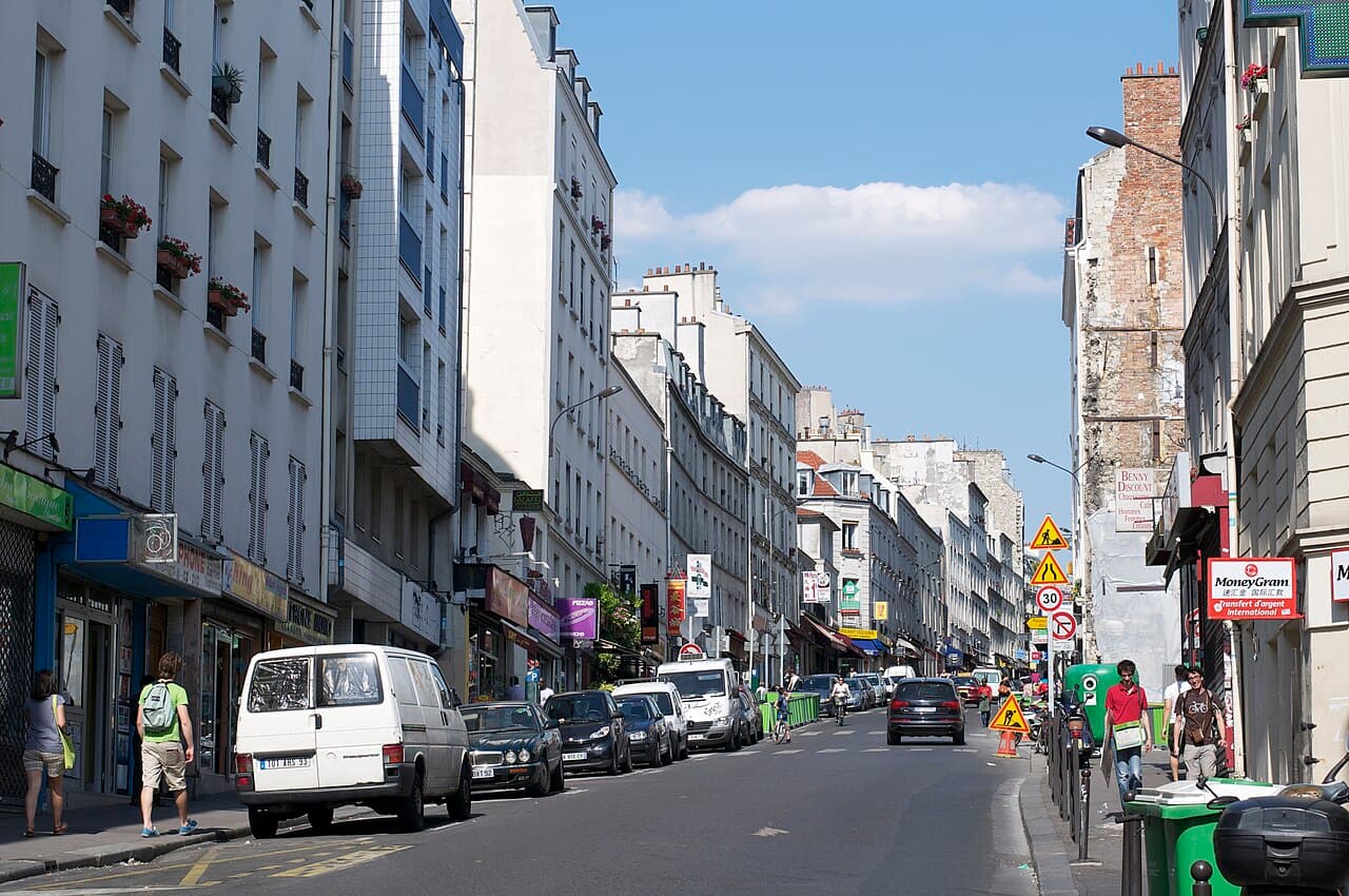 Streets of Belleville & Ménilmontant, Paris