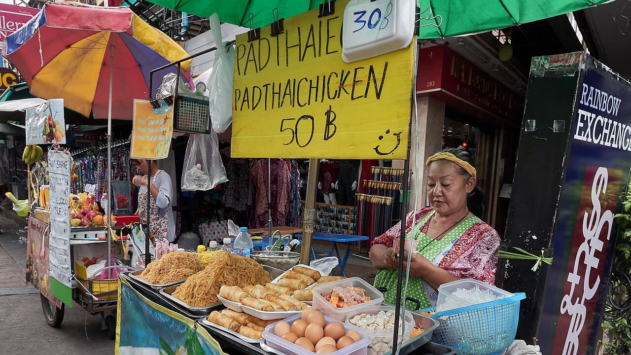 Streets of Khao San & Banglamphu, Bangkok