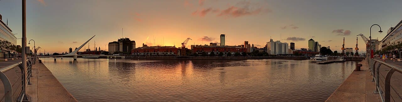 Streets of Puerto Madero, Buenos Aires