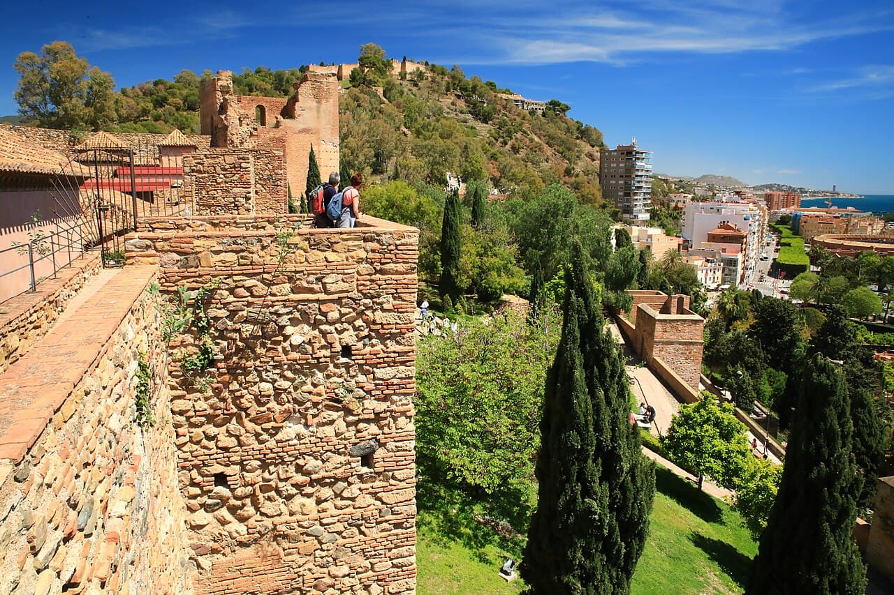 Streets of La Merced & Gibralfaro, Málaga