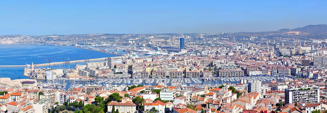 Streets of Castellane & Notre-Dame, Marseille
