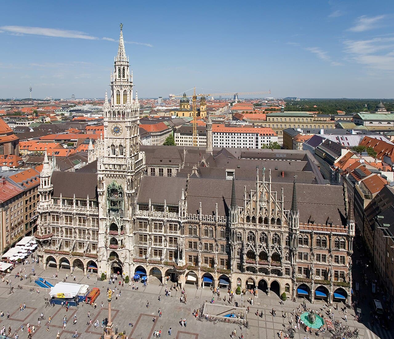 Streets of Altstadt (Marienplatz), Munich
