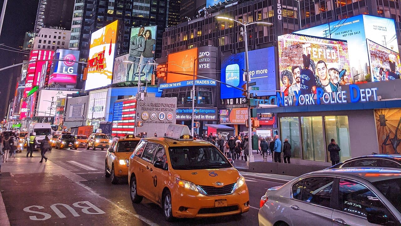 Streets of Midtown, New York