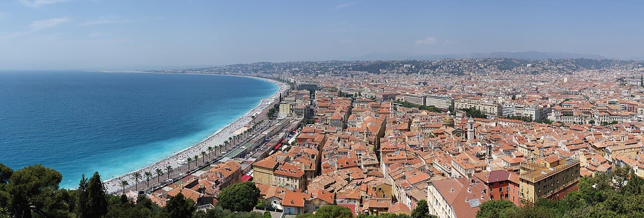 Streets of Promenade des Anglais, Nice