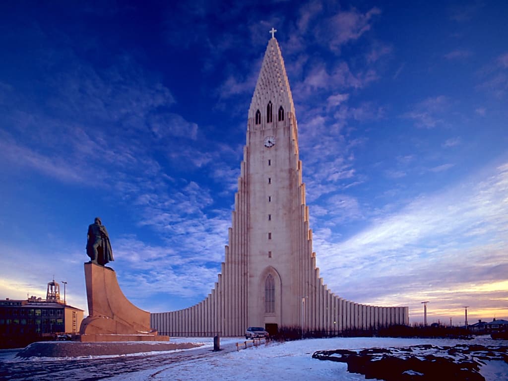 Streets of Miðborg (City Centre), Reykjavík
