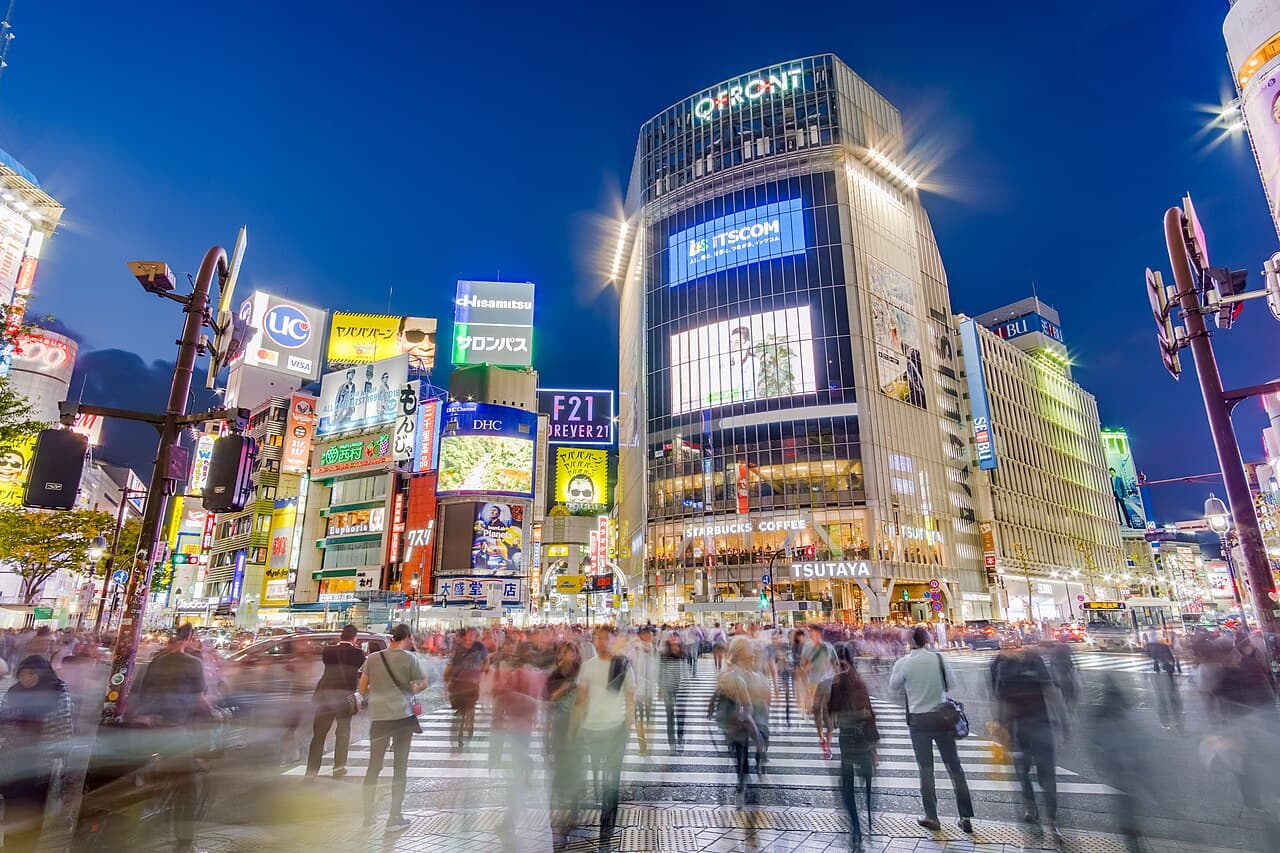 Streets of Shibuya, Tokyo
