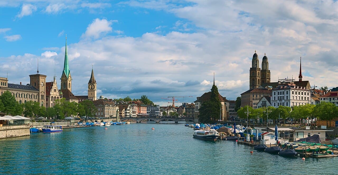 Streets of Altstadt (Niederdorf), Zürich